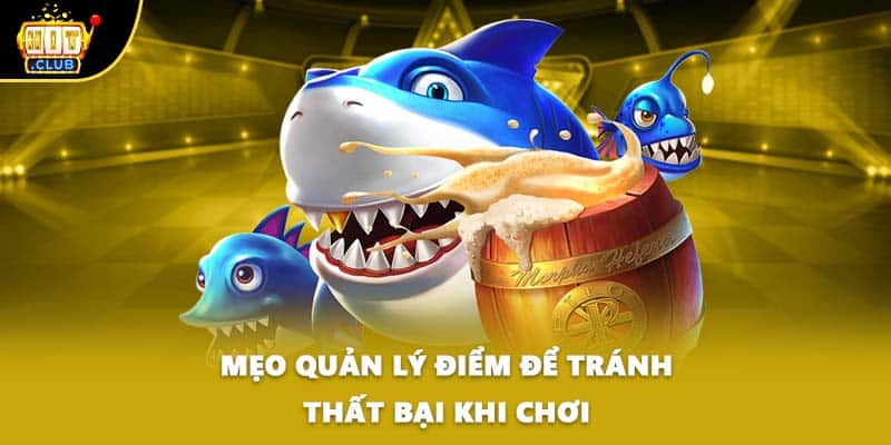 Mẹo quản lý điểm để tránh thất bại khi chơi